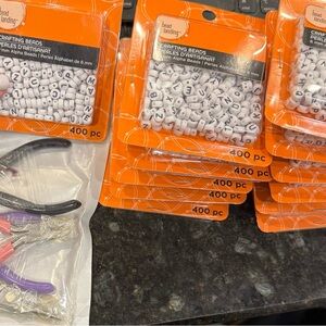 Letter Beads - 12 packs - Jewelry pliers - 4